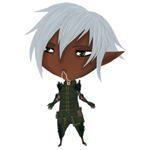 DA II: chibi Fenris by kejtTENSHA