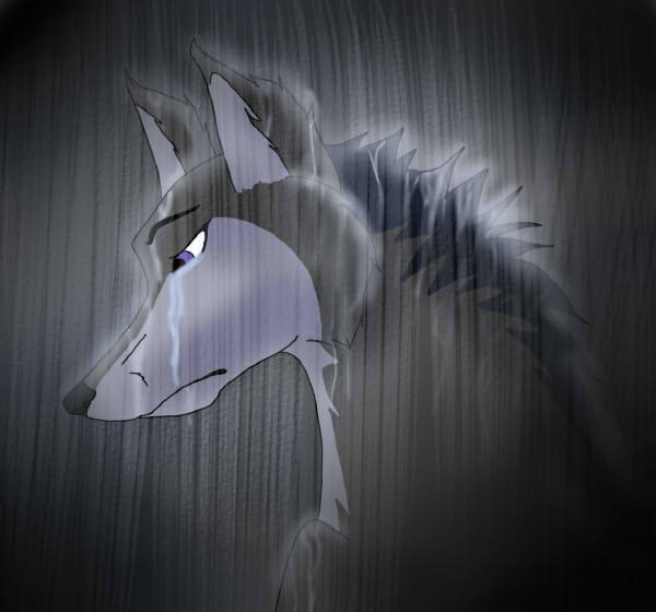 Crying Wolf by BlackLightningsArt on DeviantArt
