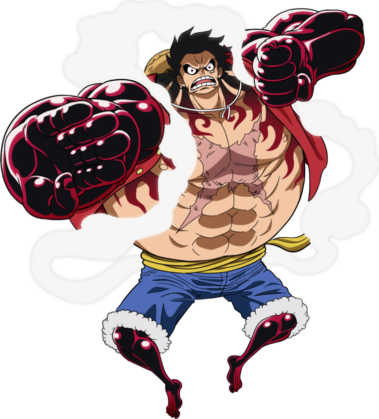 Luffy Gear Fourth By Mampurrio - Free Transparent PNG Download