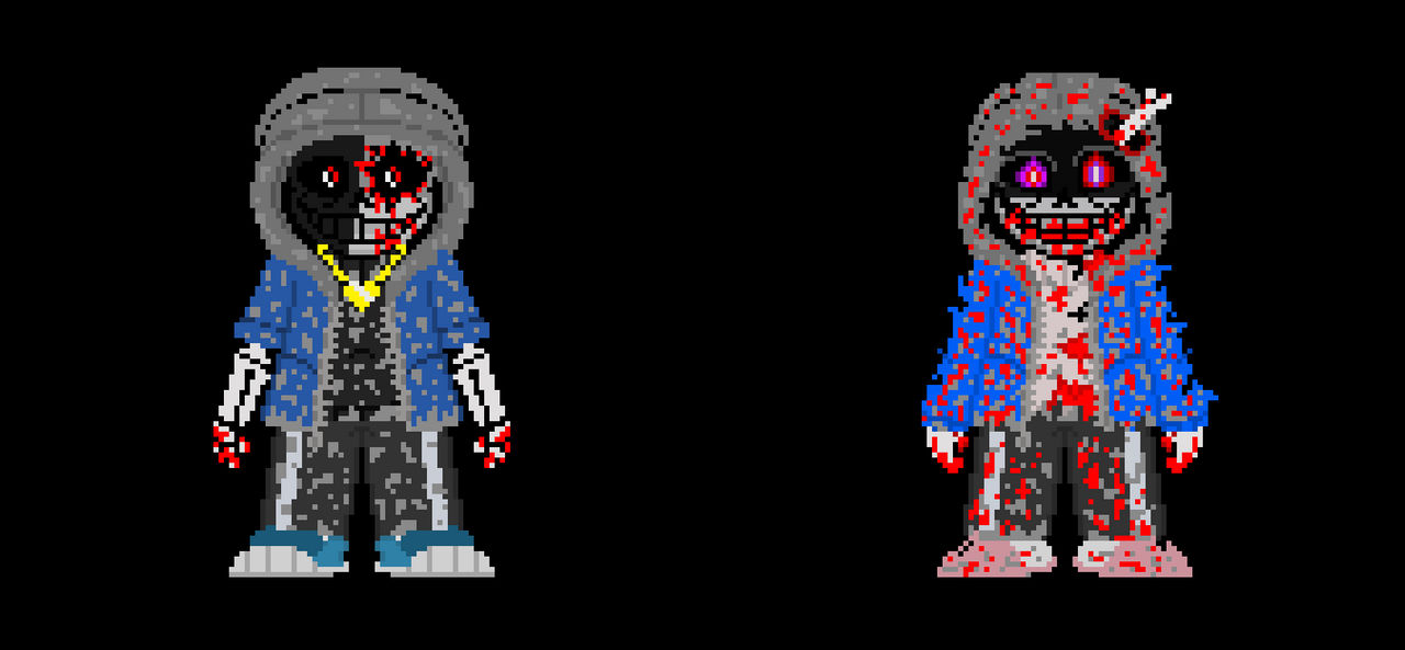 Dust Insanity Tale DustInsanity Sans and InsanityDust Sans by engmaticgodencounter on ...