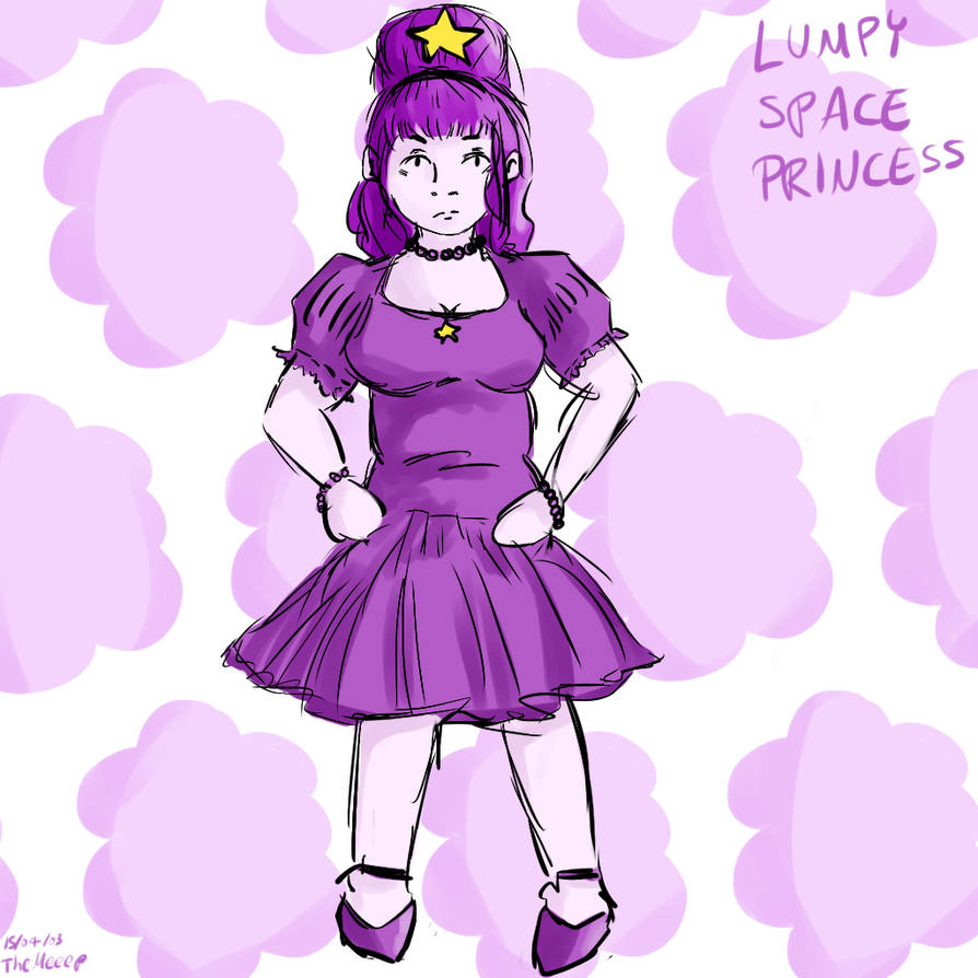 Lumpy Space Princess Doodle by TheMeeep on DeviantArt