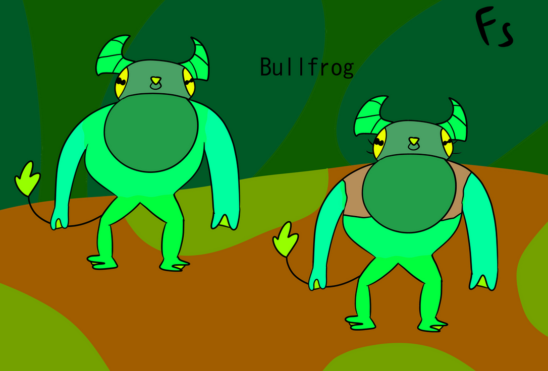 Bullfrog by EldrichArtist on DeviantArt