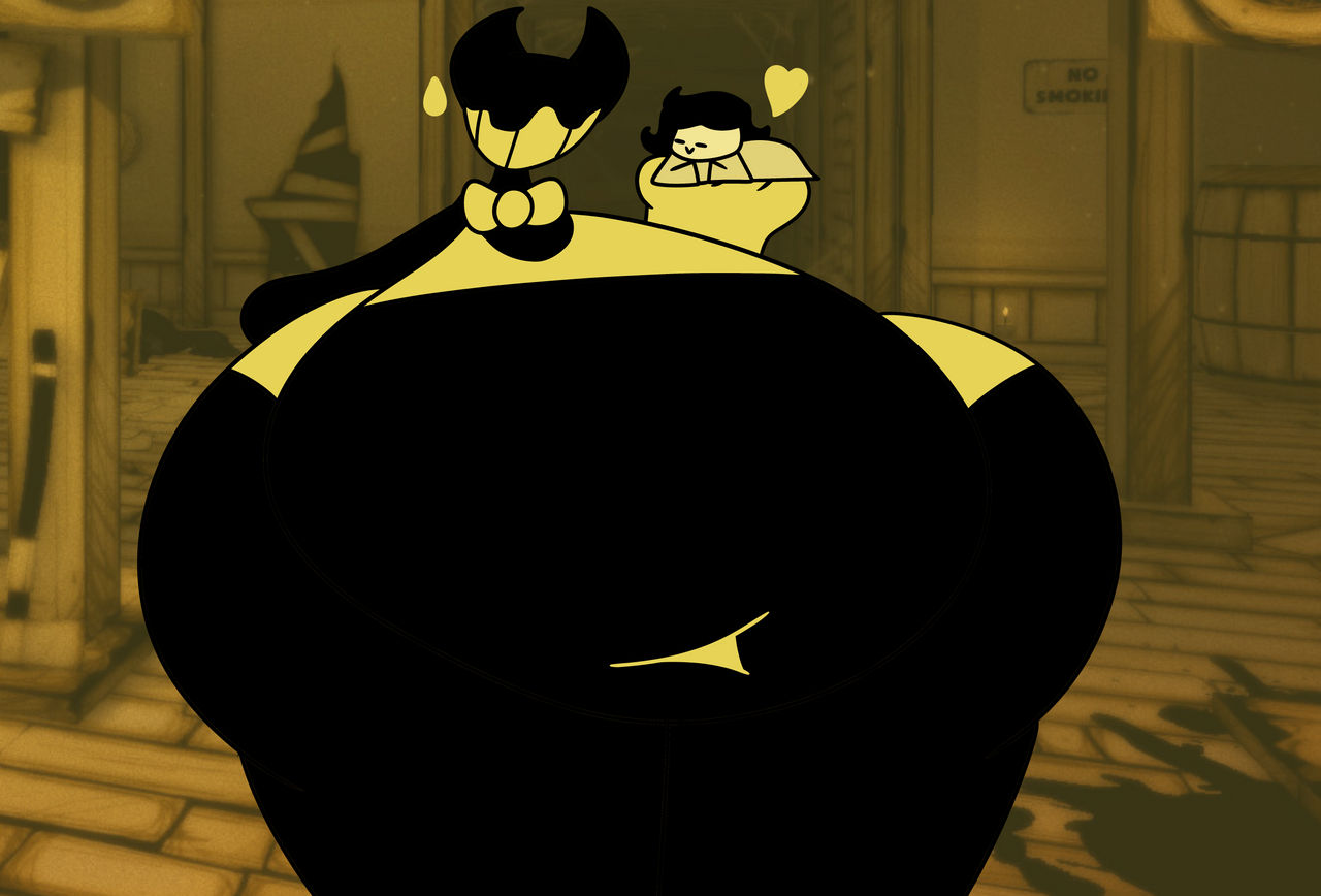 Fat Bendy Ink Machine Bendy And The Ink Simp by EldrichArtist on DeviantArt