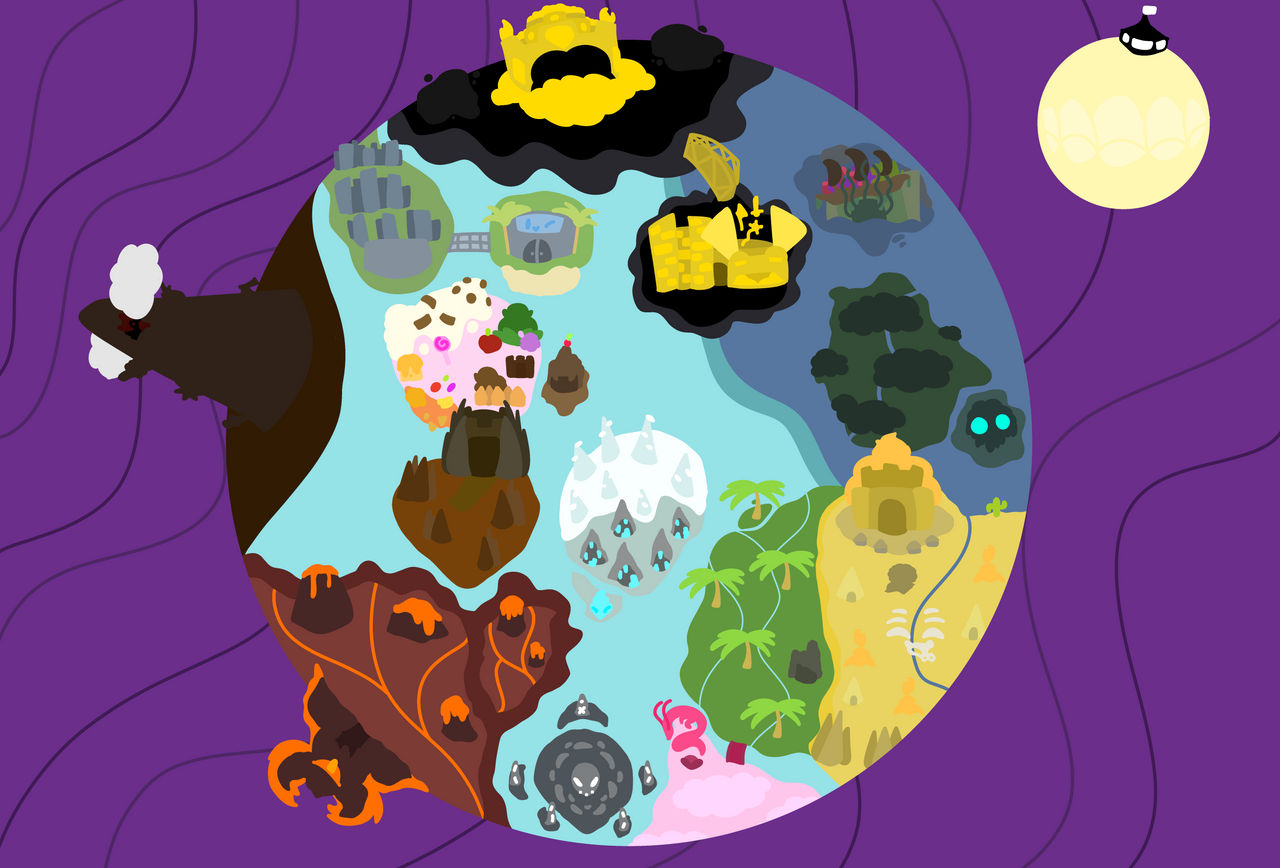 Mapbook Deviantart Alexandra Offical Map Side A by EldrichArtist on DeviantArt