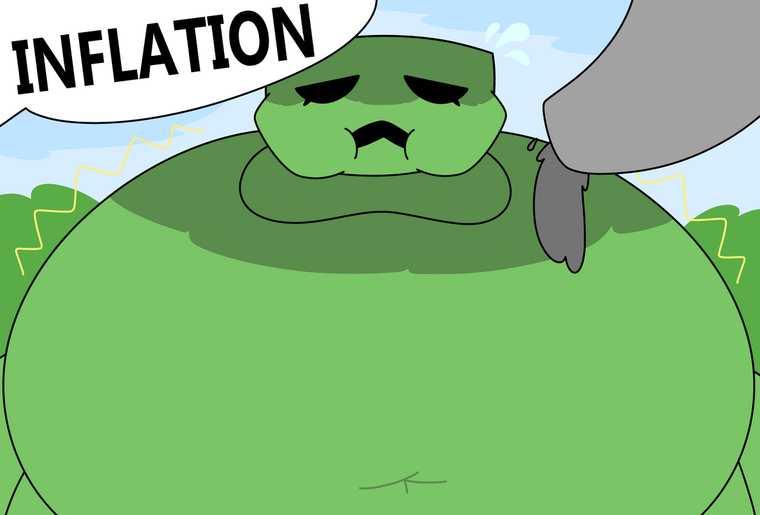 Minecraft Inflation Ceeper INFLATION, CREEPER, GUNPOWDER by EldrichArtist on DeviantArt