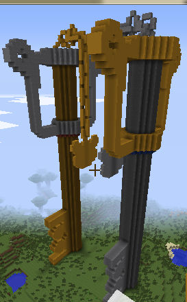 Minecraft Keyblades by HanaharaHikaru on DeviantArt