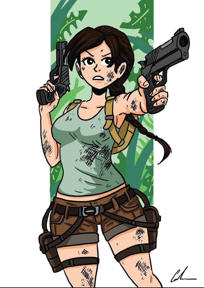 Lara Croft Fan Art By EdoDibujo On DeviantArt lara-croft-fan-art-by-edodibujo-on-deviantart