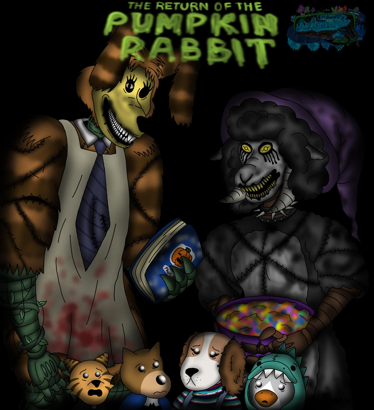 Pumpkin Rabbit Original The return of the pumpkin rabbit by Emiliano17jr on DeviantArt