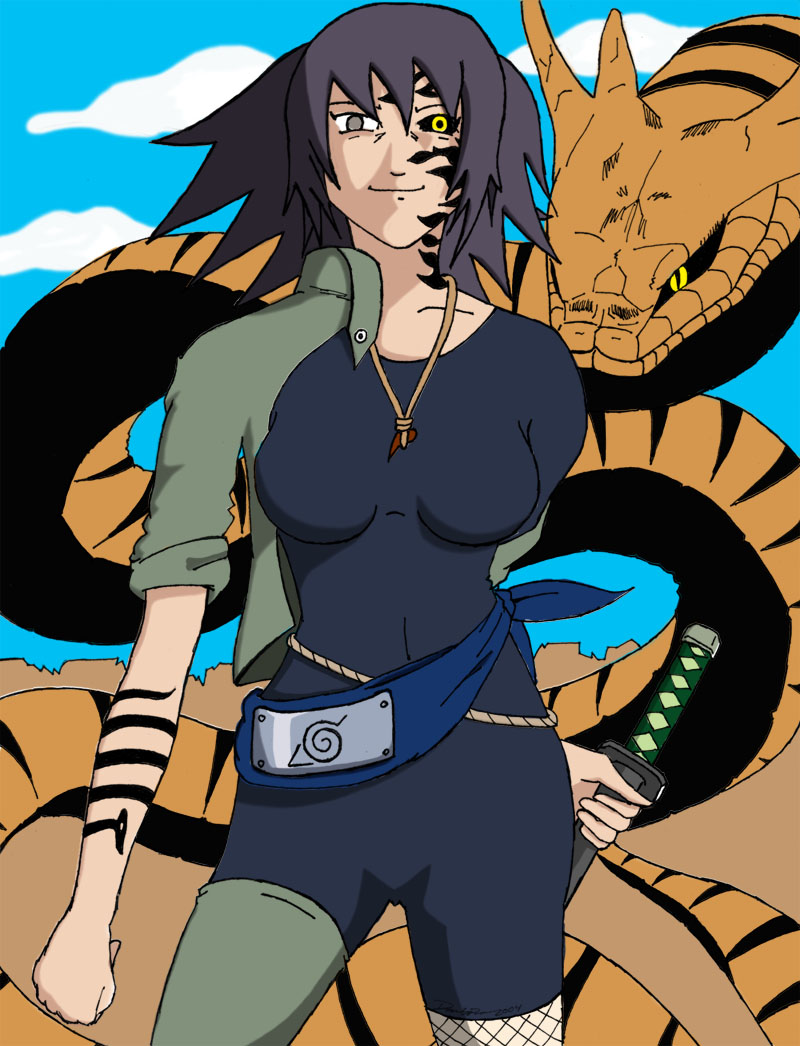 Curse Seal Anko by Gevurah on DeviantArt