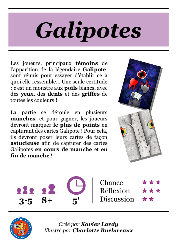 Panneau Galipotes