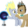 Doctor, Derpy, and Science! Vector (REMADE)