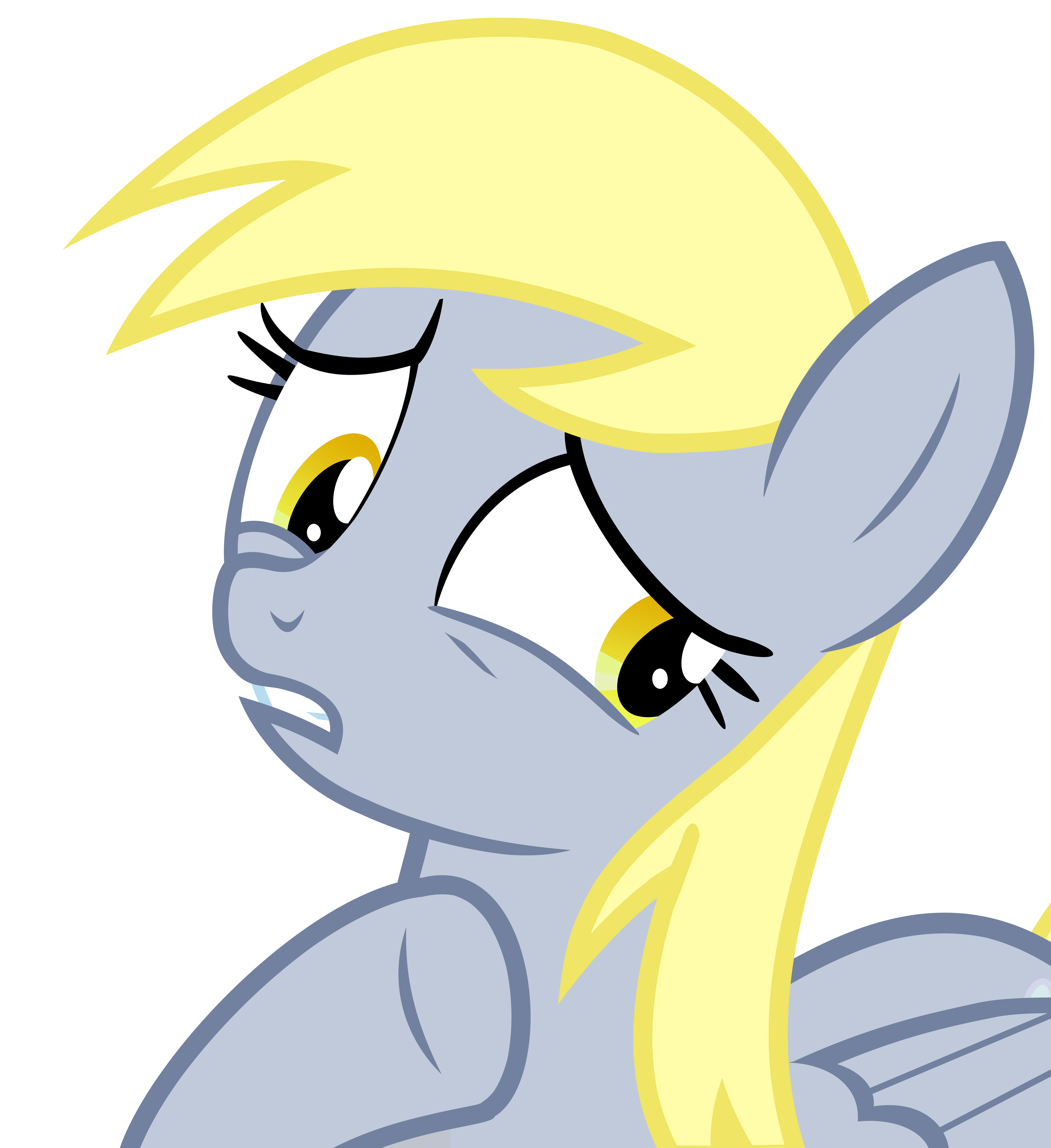 Derpy Look Worried Derpy Vector by GreenMachine987 on DeviantArt