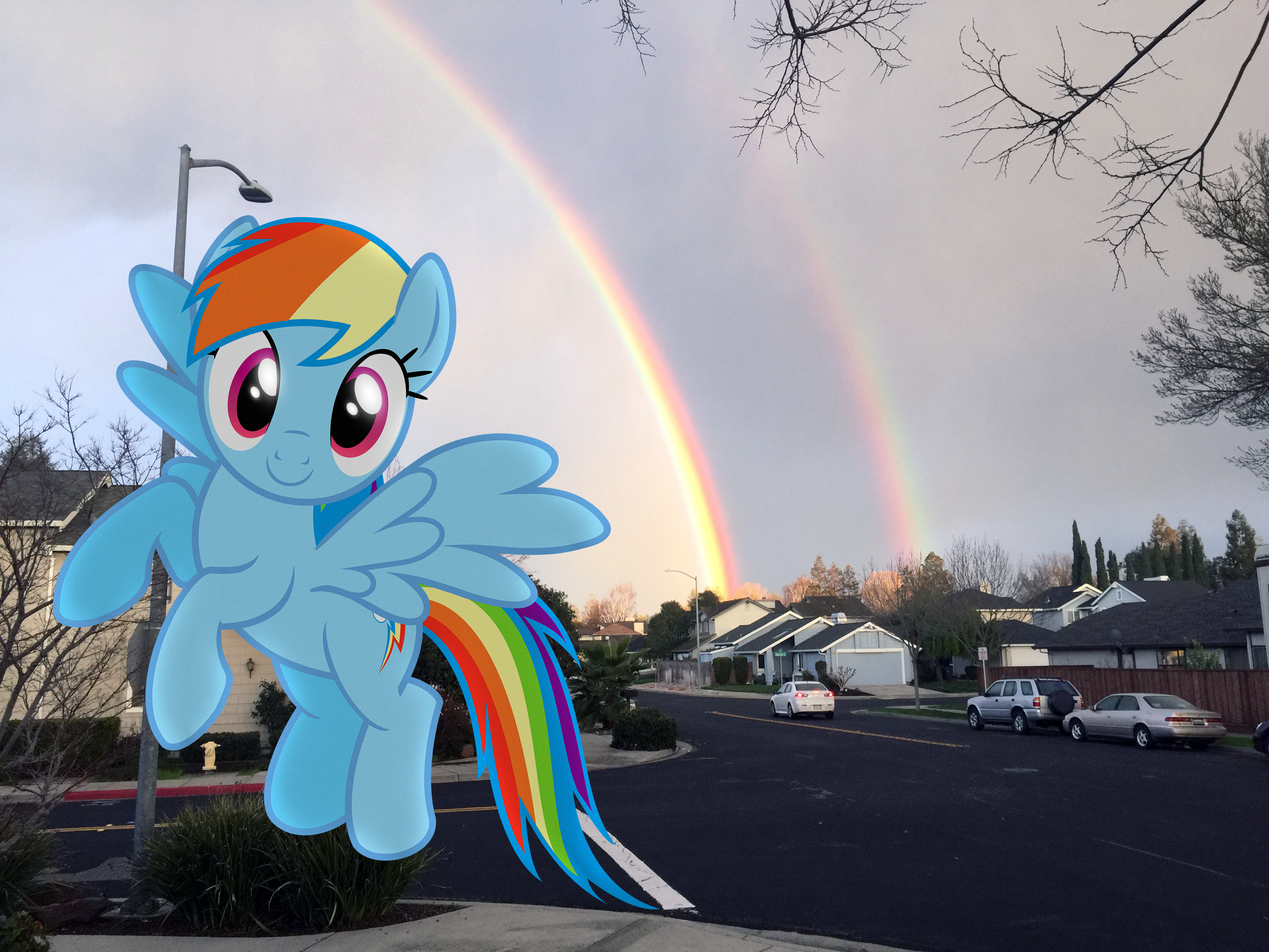 A Double Rainbow Or Triple lol by GreenMachine987 on DeviantArt