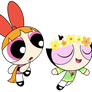 Blossom, Bubbles, And Hippie Buttercup Vector