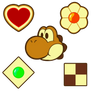 Yoshi Cookie Vectors