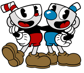 Cuphead and Mugmam Vector