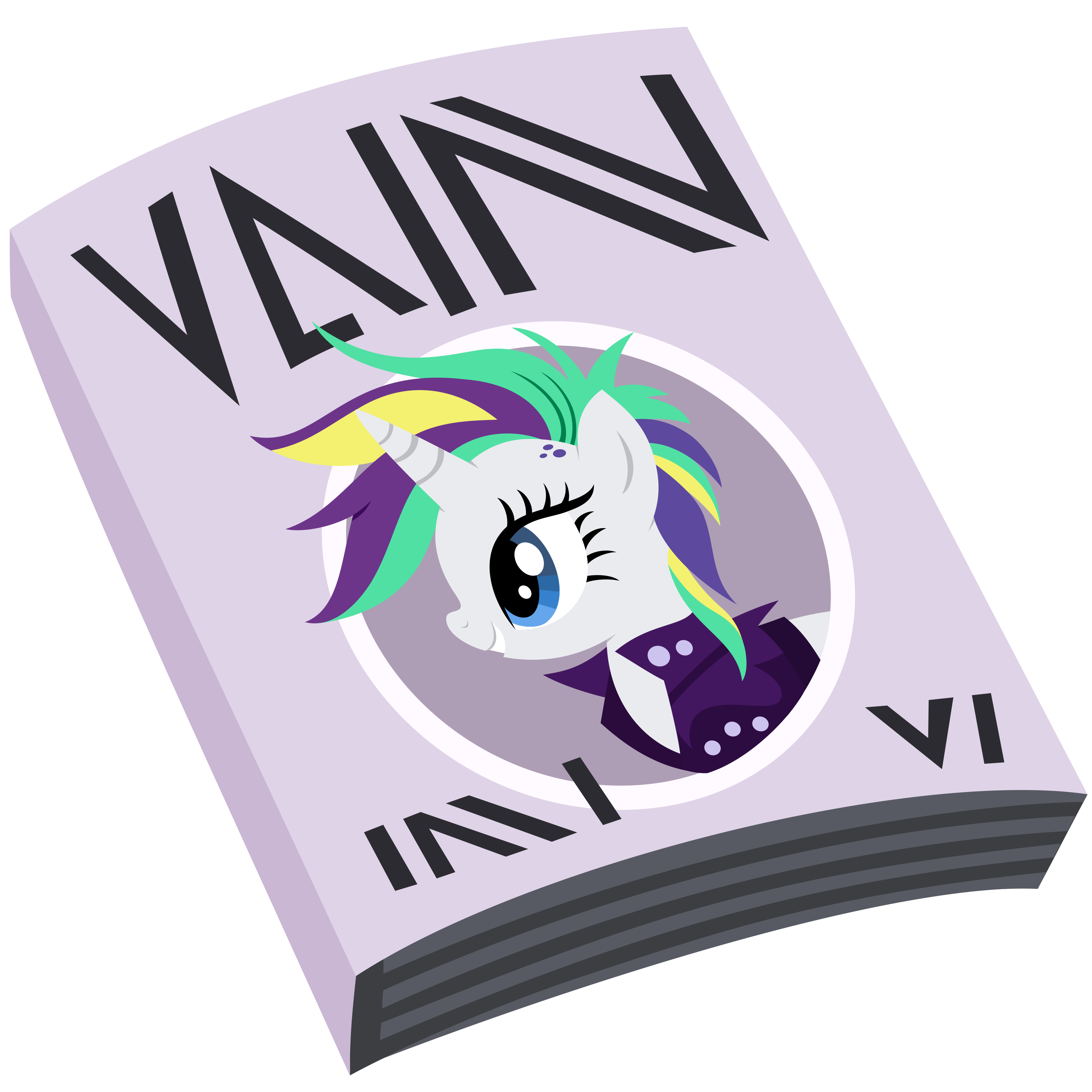 Rarity's Magaine Vector