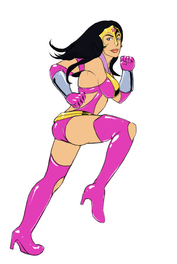 Star Sapphire Wonder Woman by Skittykitty