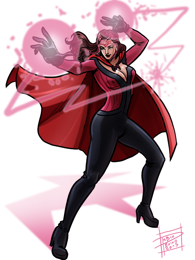 Scarlet witch by Optimuspraino