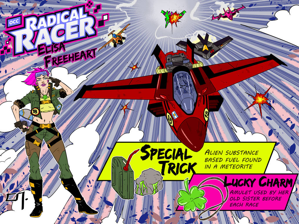 Radical Racer Dibujo 3 by MartinCarmona on DeviantArt