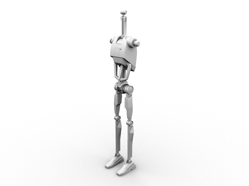 B1 Battle Droid progress 2