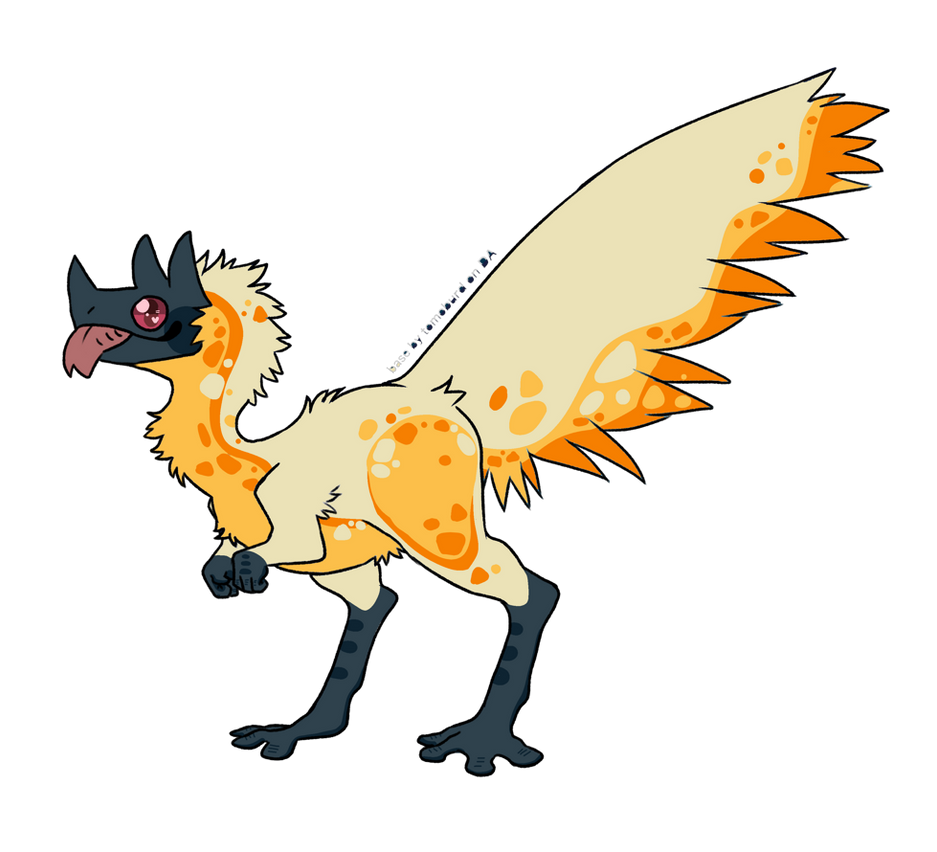 my gecko raptor oc! by Kurama-n1ne-Tails on DeviantArt