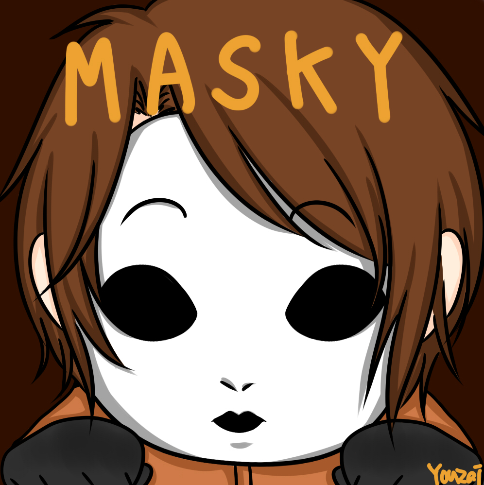 Masky Back View Masky's portrait by YouZaiiii on DeviantArt