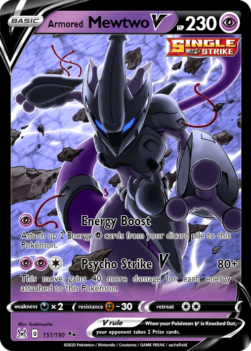 Armored Mewtwo|Pokemon Card by QuirinoZ on DeviantArt