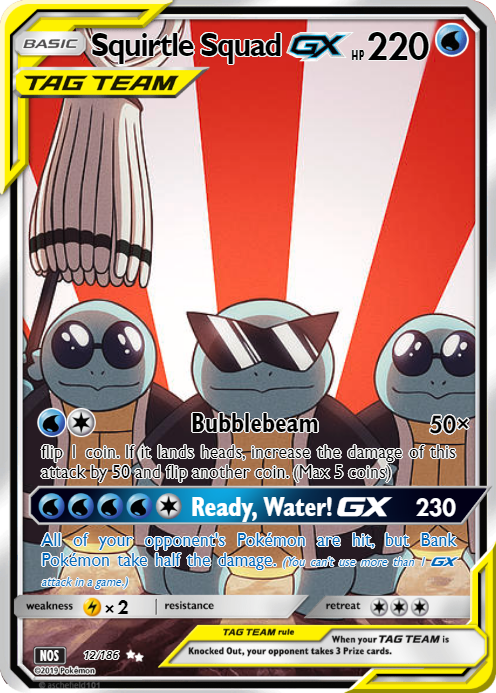 Squirtle Squad|Pokemon Card by QuirinoZ on DeviantArt