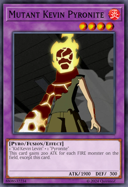 Kevin Pyronite (Ben 10) - Yu-Gi-Oh! by QuirinoZ on DeviantArt