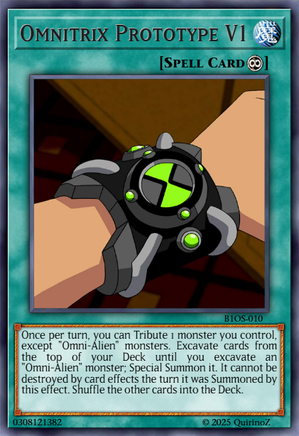 Omnitrix Prototype V1 by QuirinoZ on DeviantArt