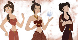 Fire Girls - Disney Style