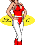 Sexy Aerobics Art Jam Logo by ImfamousE