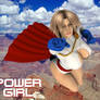 Power Girl Flying