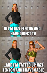 Jazz Fenton DirectTV Meme