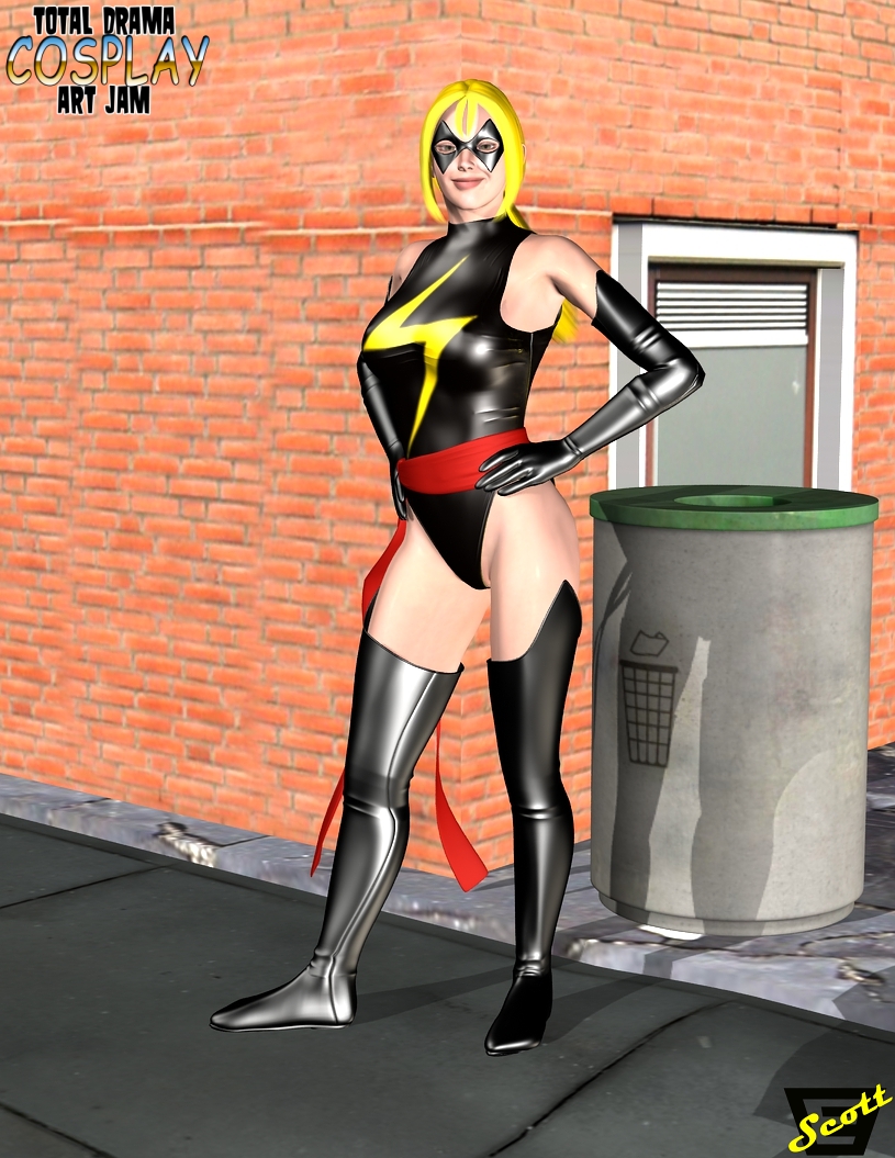 Bridgette as Ms. Marvel