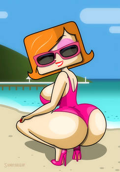 Debbie Turnbull In The Beach