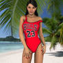 Heather's Bulls Swimsuit