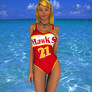 Dakota's Hawks Swimsuit