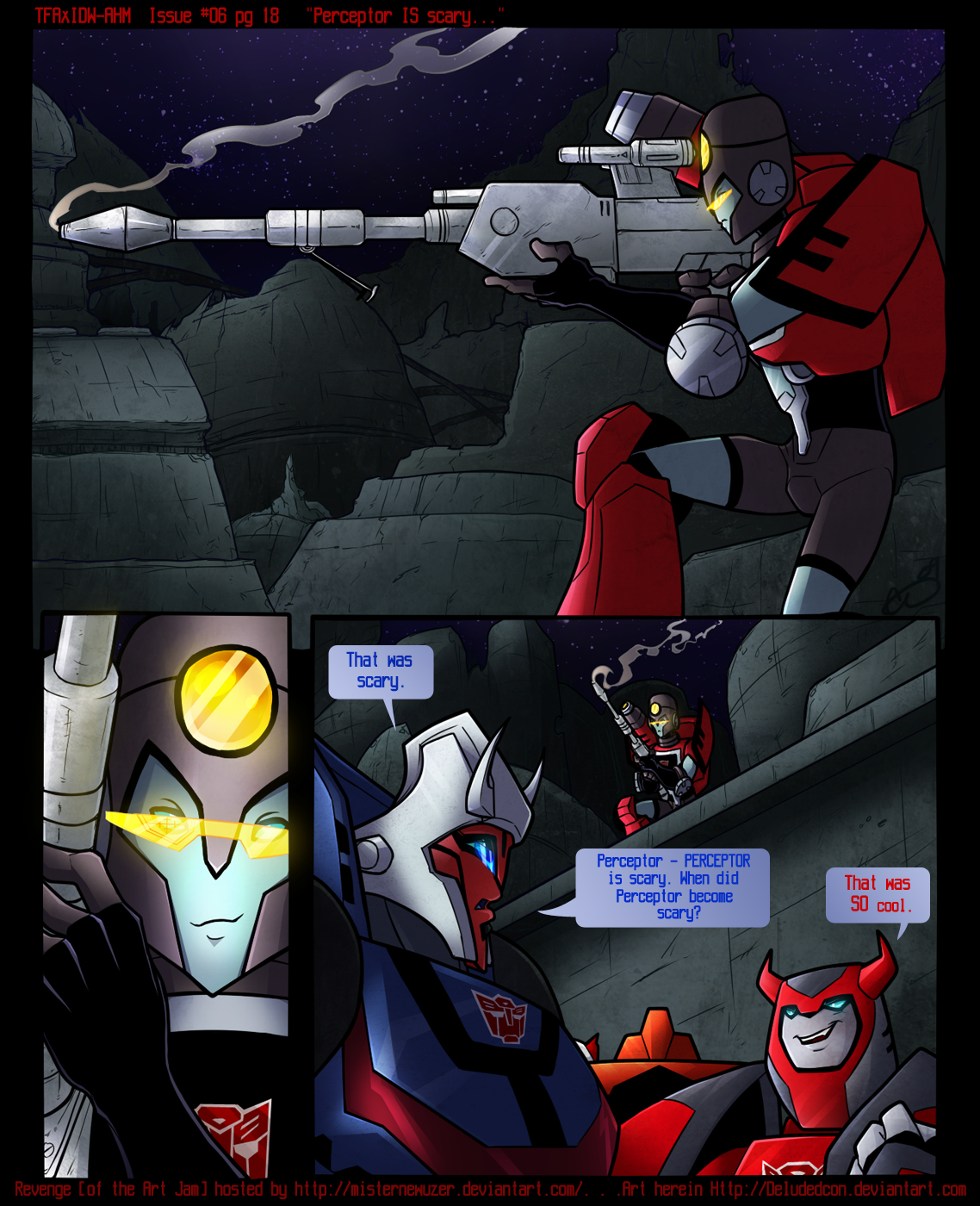 TFArtJam - Perceptor IS Scary