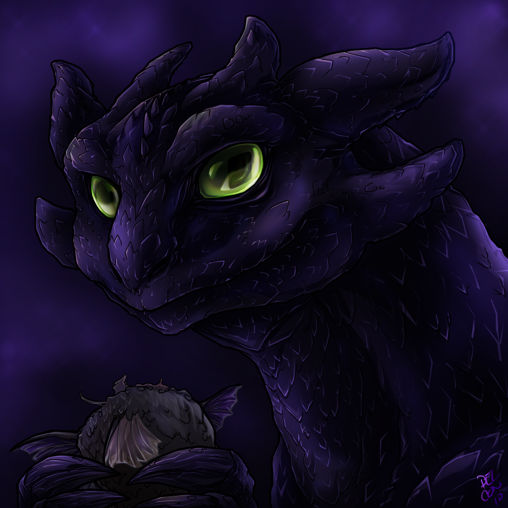 FanArt - Toothless by BHS-ArchetypeRex on DeviantArt