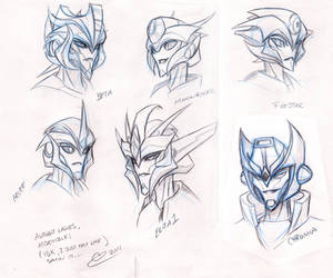 TFP Design Autobot Femme Faces by BHS-ArchetypeRex