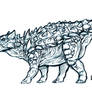 Commission Sketch Ankylosaurus