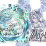 OPEN SET Splash art BUST UP AND CHIBI #01