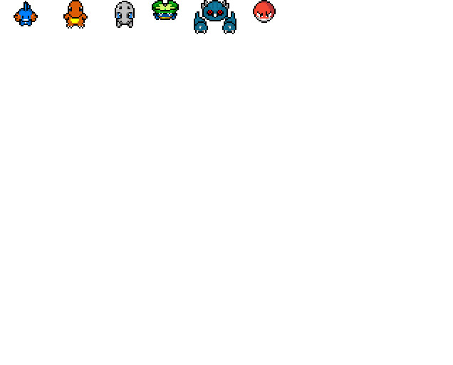 Pokemon sprites by DaVinci678 on DeviantArt