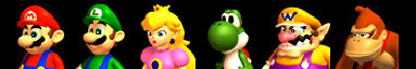 The Mario Party members