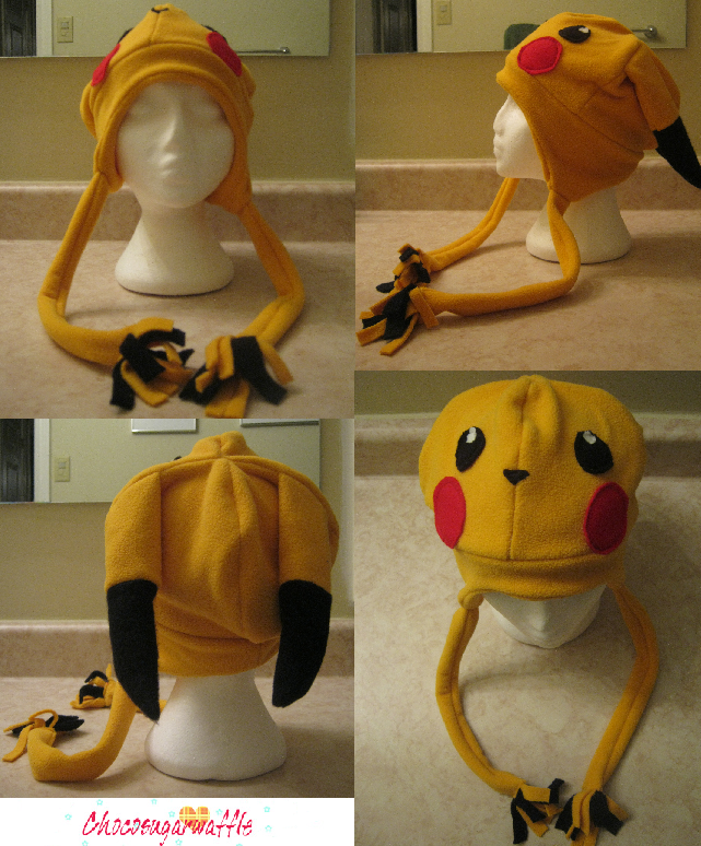 Pikachu aviator hat
