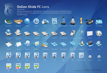 Dalian FC icon design overview