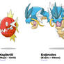 Gyarados Convergent Evolution Fakemon