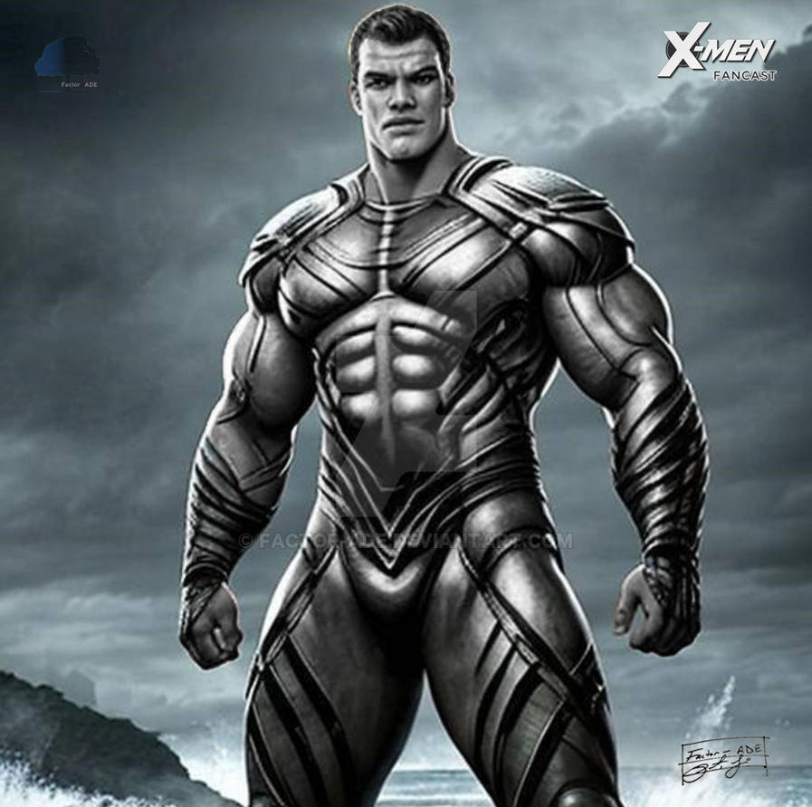Alan Ritchson as Colossus (Recasting) (#2) by Factor-ade on DeviantArt